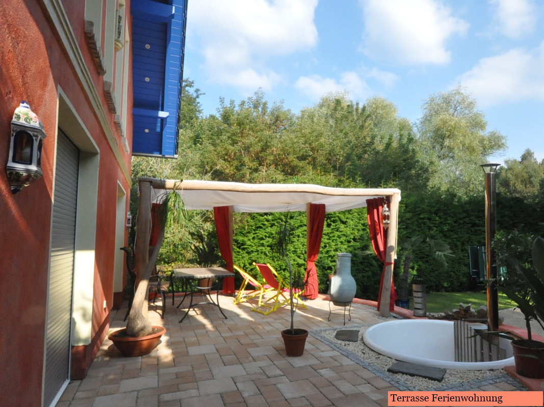 Terrasse Ferienwohnung