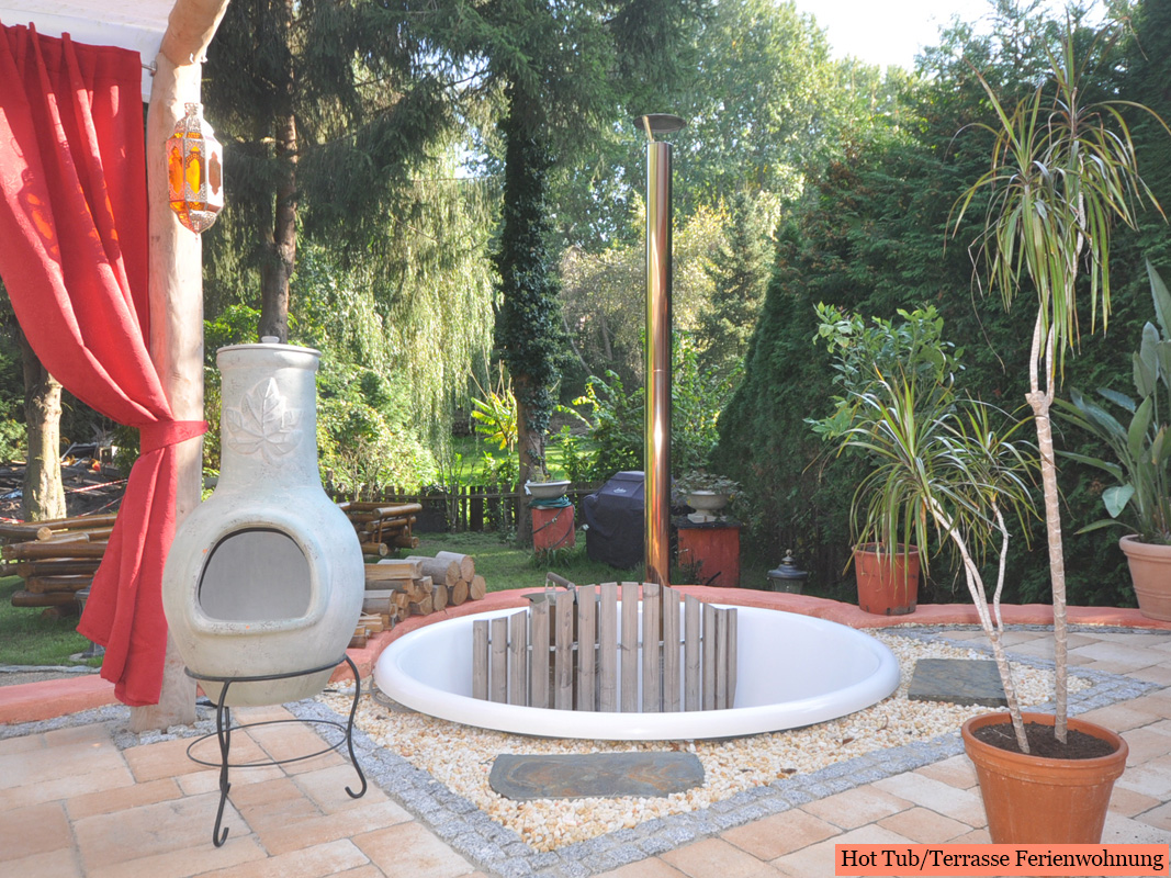 Hot Tub/Terrasse Ferienwohnung