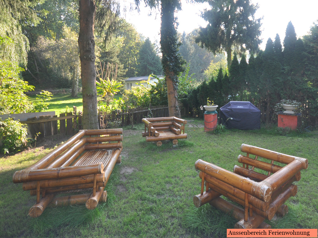 Aussenbereich Ferienwohnung