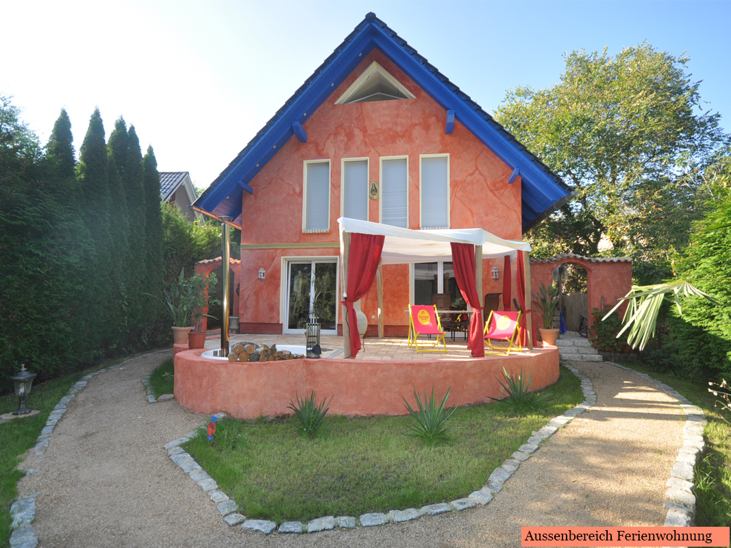 Aussenbereich Ferienwohnung