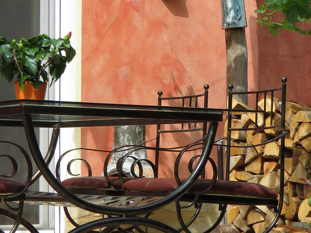 Terrasse Ferienwohnung